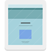 Web Design Table icon